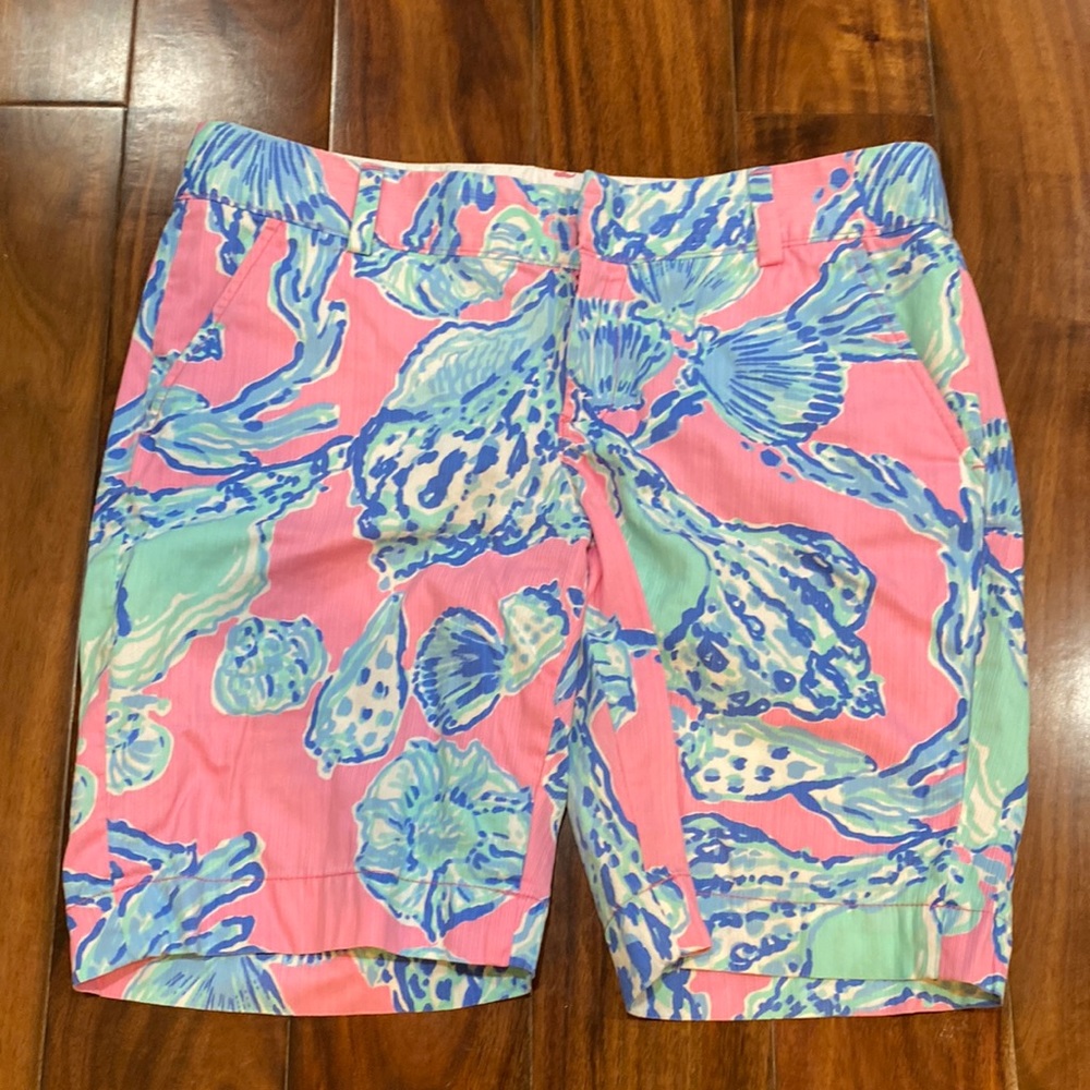 Lilly Pulitzer barefoot princess, size 12, chipper shorts